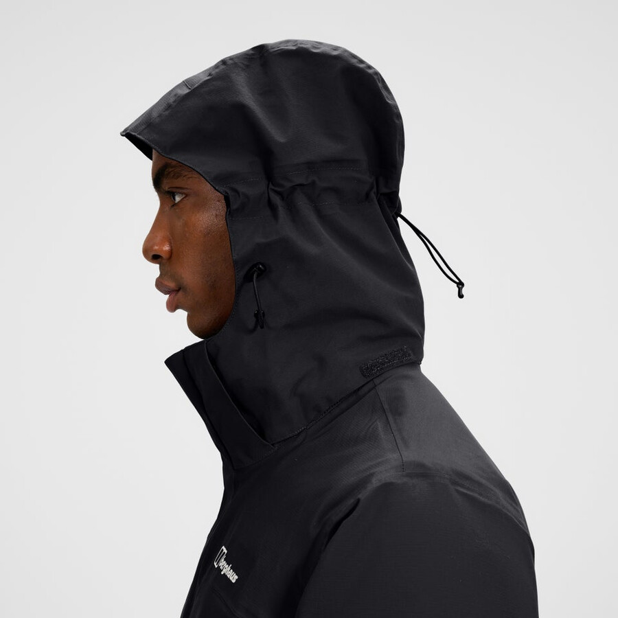 los hombres del escalador 2.0 interactivo de la chaqueta - negro berghaus