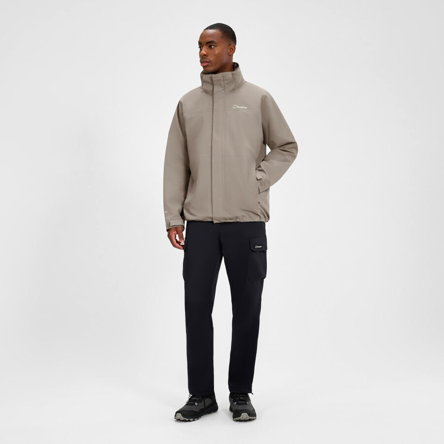 los hombres del escalador 2.0 interactivo de la chaqueta - natural berghaus