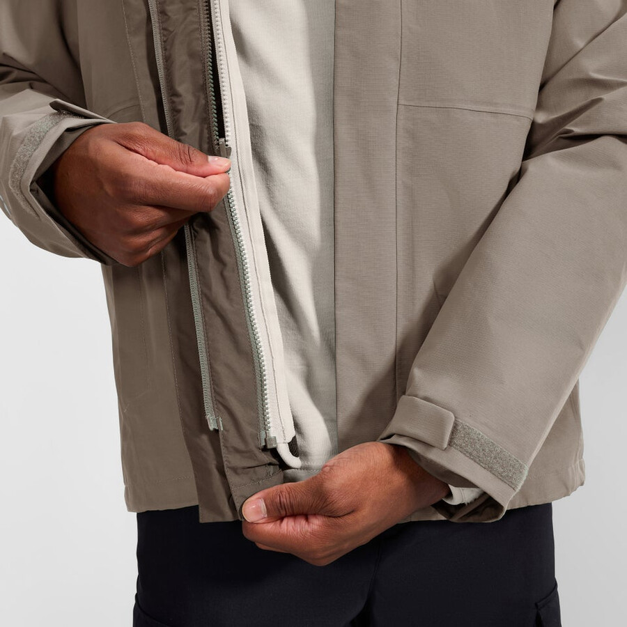 los hombres del escalador 2.0 interactivo de la chaqueta - natural berghaus