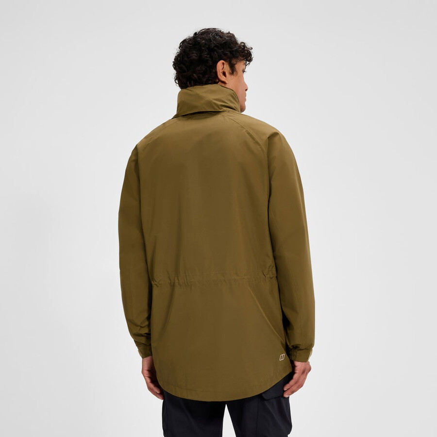 los hombres de la cornisa 2.0 interactivo chaqueta marrón berghaus