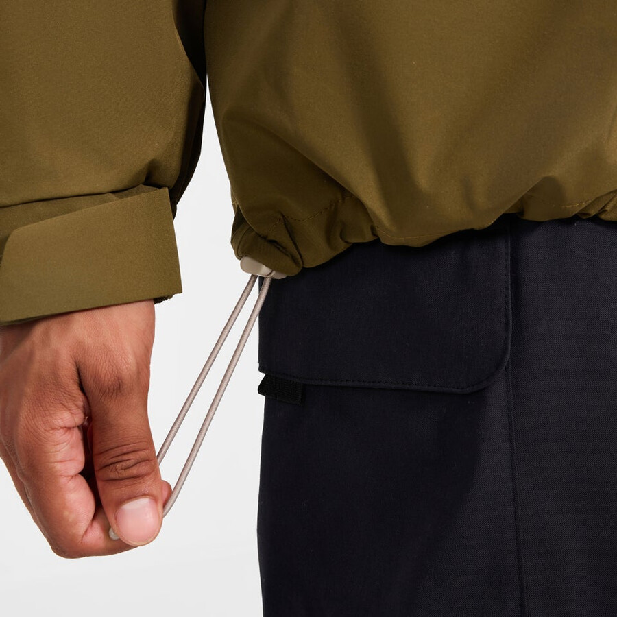 los hombres de la cornisa 2.0 interactivo chaqueta marrón berghaus