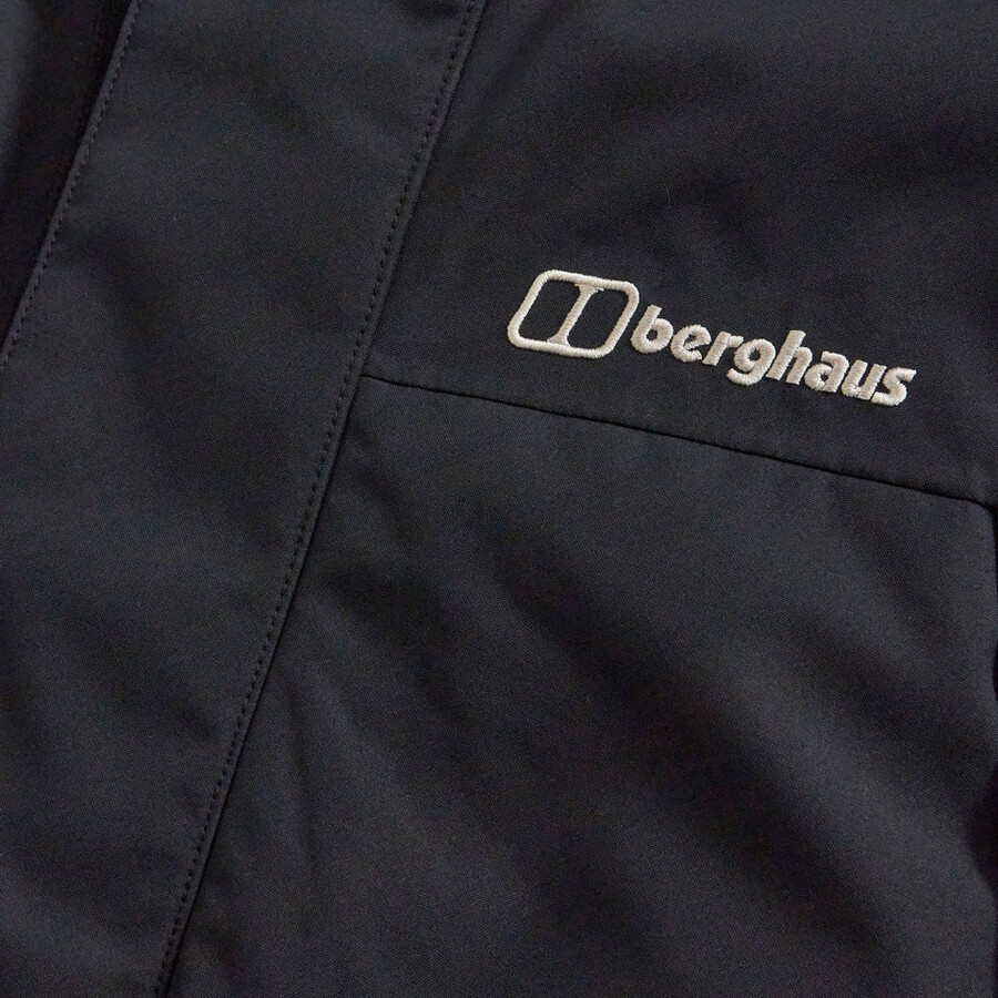 los hombres wansbeck aislado parka - negro berghaus