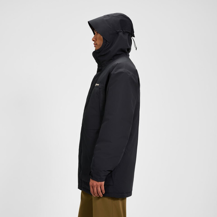 los hombres wansbeck aislado parka - negro berghaus