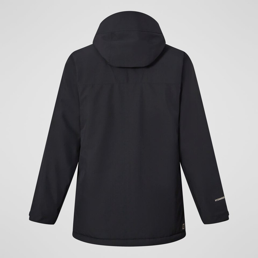 los hombres wansbeck aislado parka - negro berghaus
