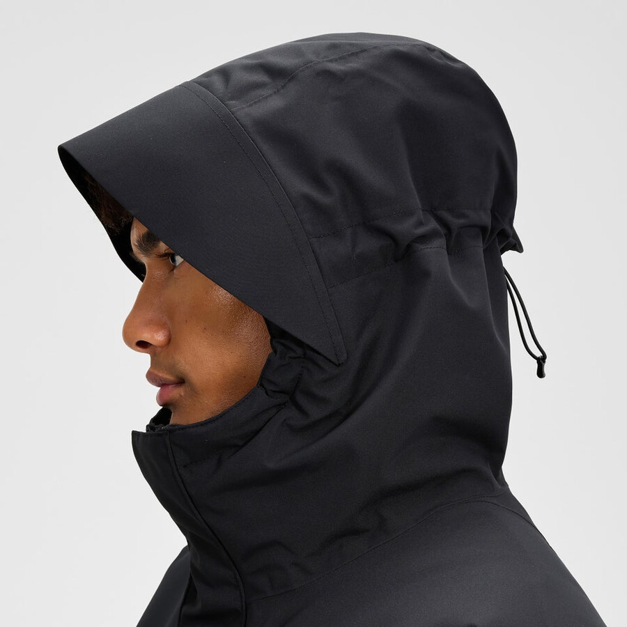 los hombres wansbeck aislado parka - negro berghaus