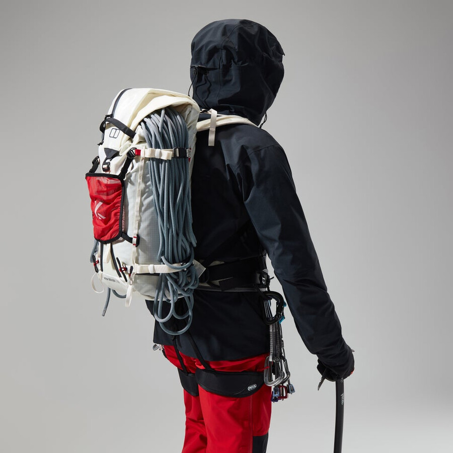 los hombres del mtn buscador de la chaqueta de gore-tex - negro berghaus