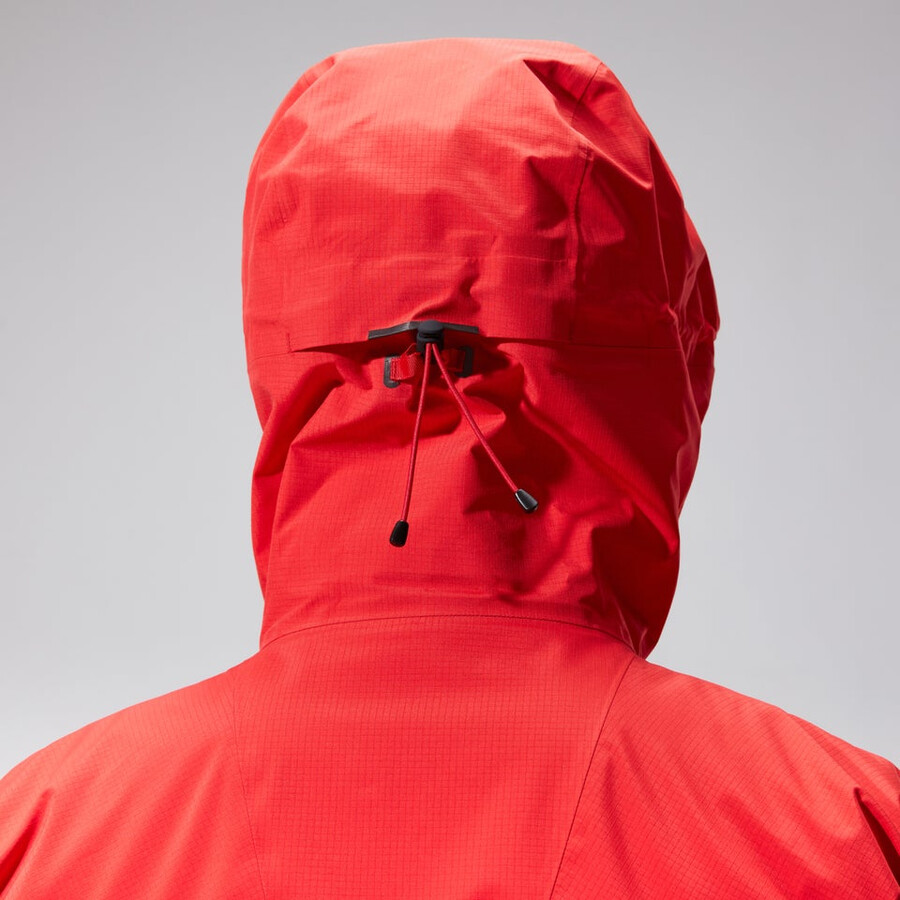 los hombres del mtn guide alpine pro chaqueta de gore-tex - rojo berghaus