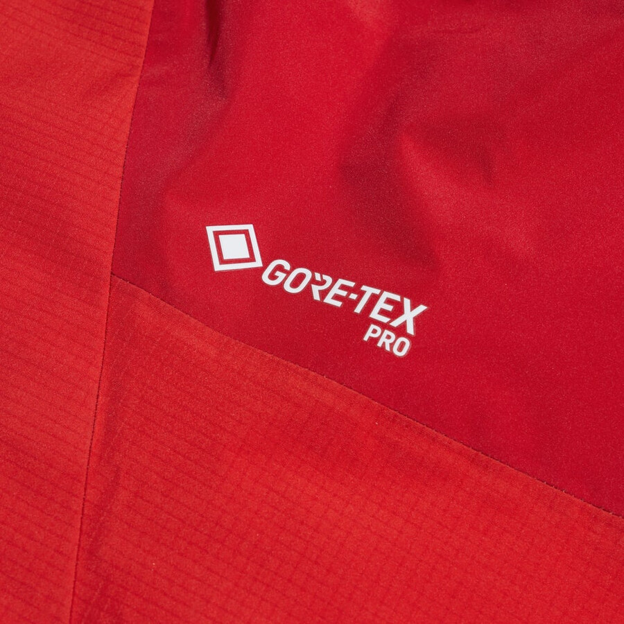 los hombres del mtn guide alpine pro chaqueta de gore-tex - rojo berghaus