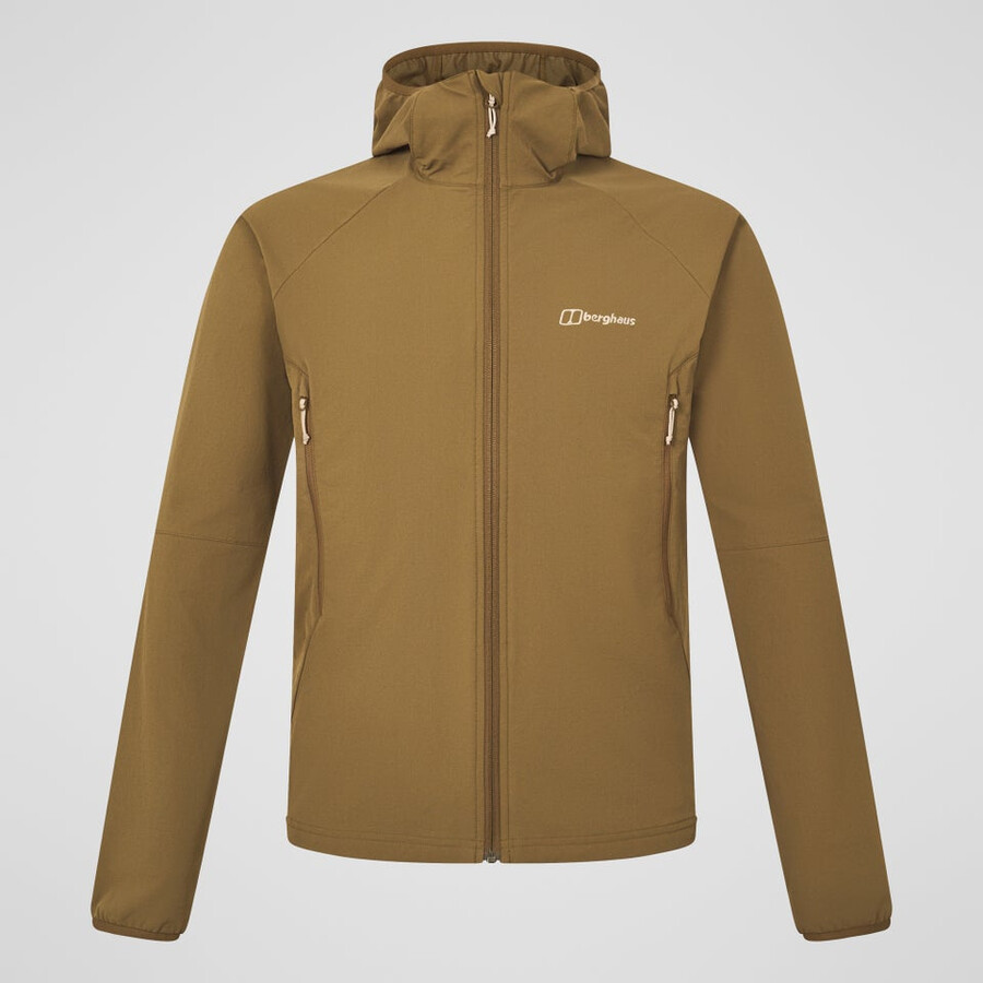 los hombres skelbo chaqueta marrón berghaus