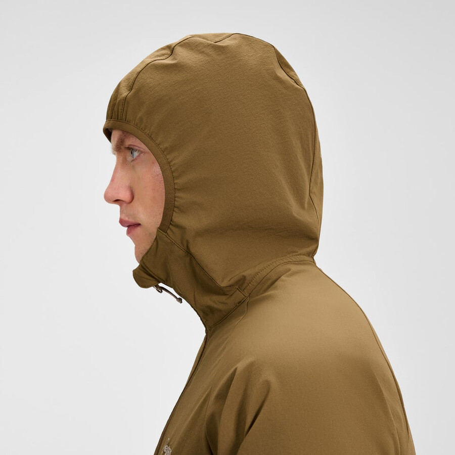 los hombres skelbo chaqueta marrón berghaus