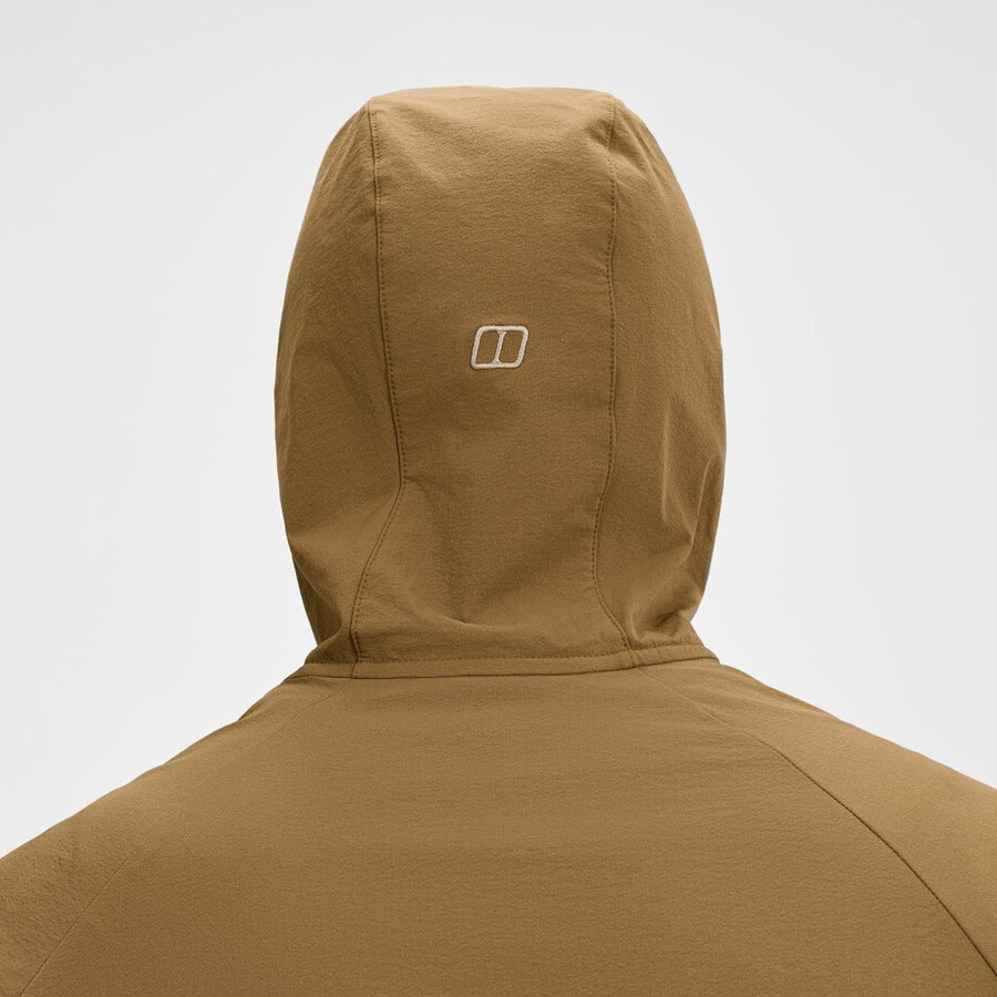 los hombres skelbo chaqueta marrón berghaus