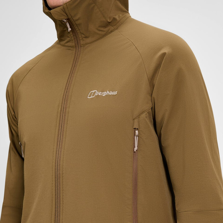 los hombres skelbo chaqueta marrón berghaus