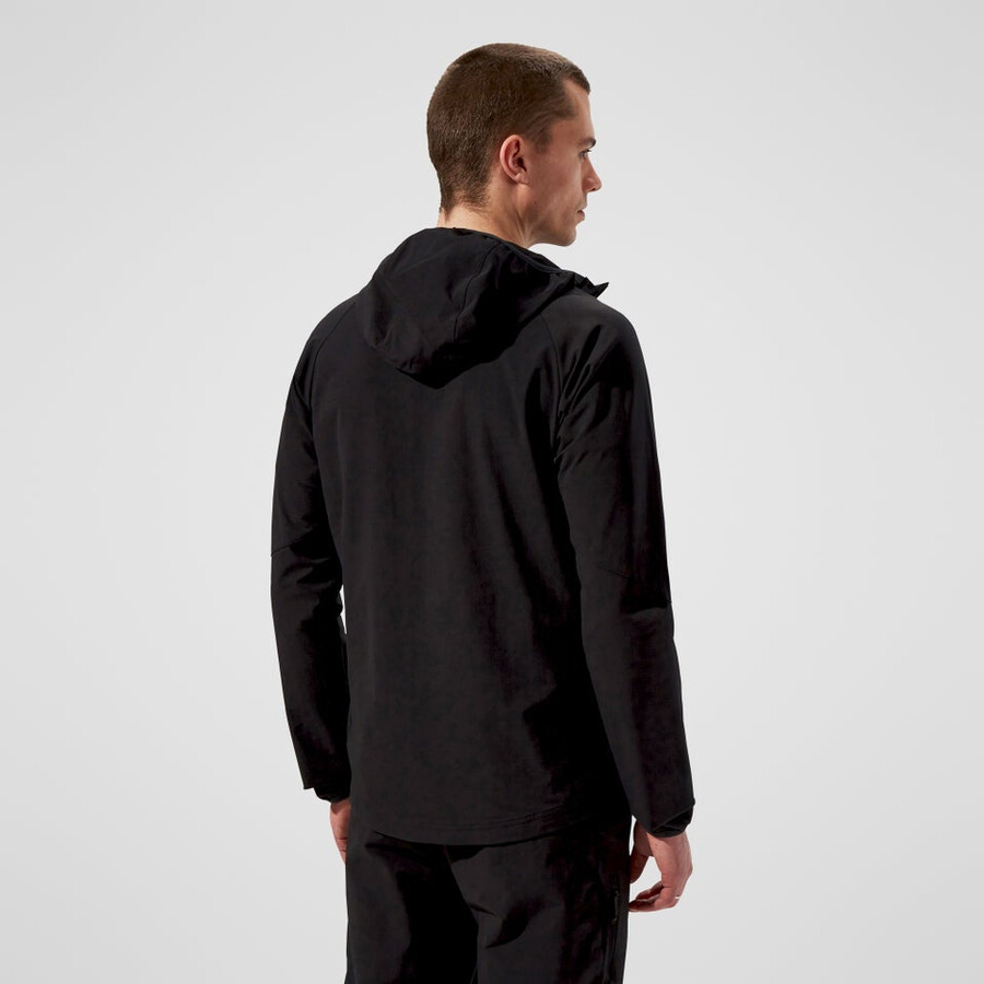 los hombres skelbo chaqueta - negro berghaus