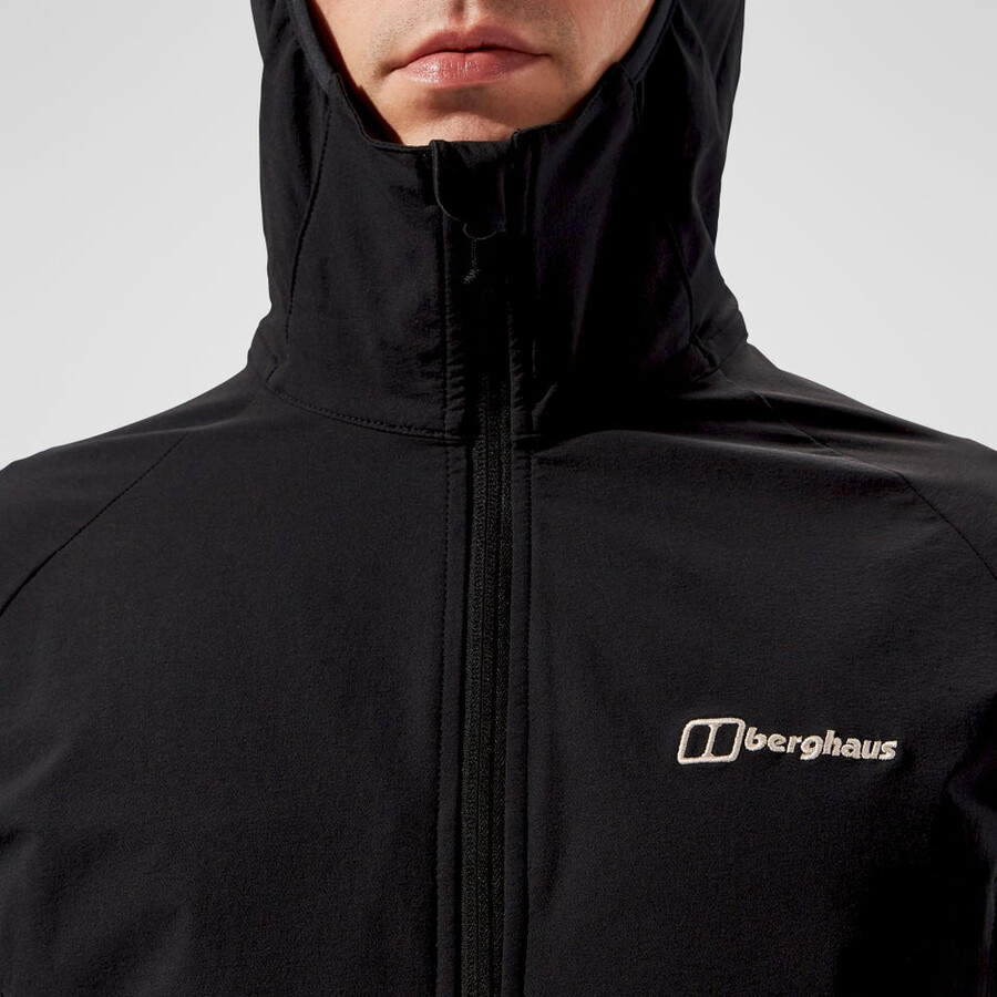 los hombres skelbo chaqueta - negro berghaus