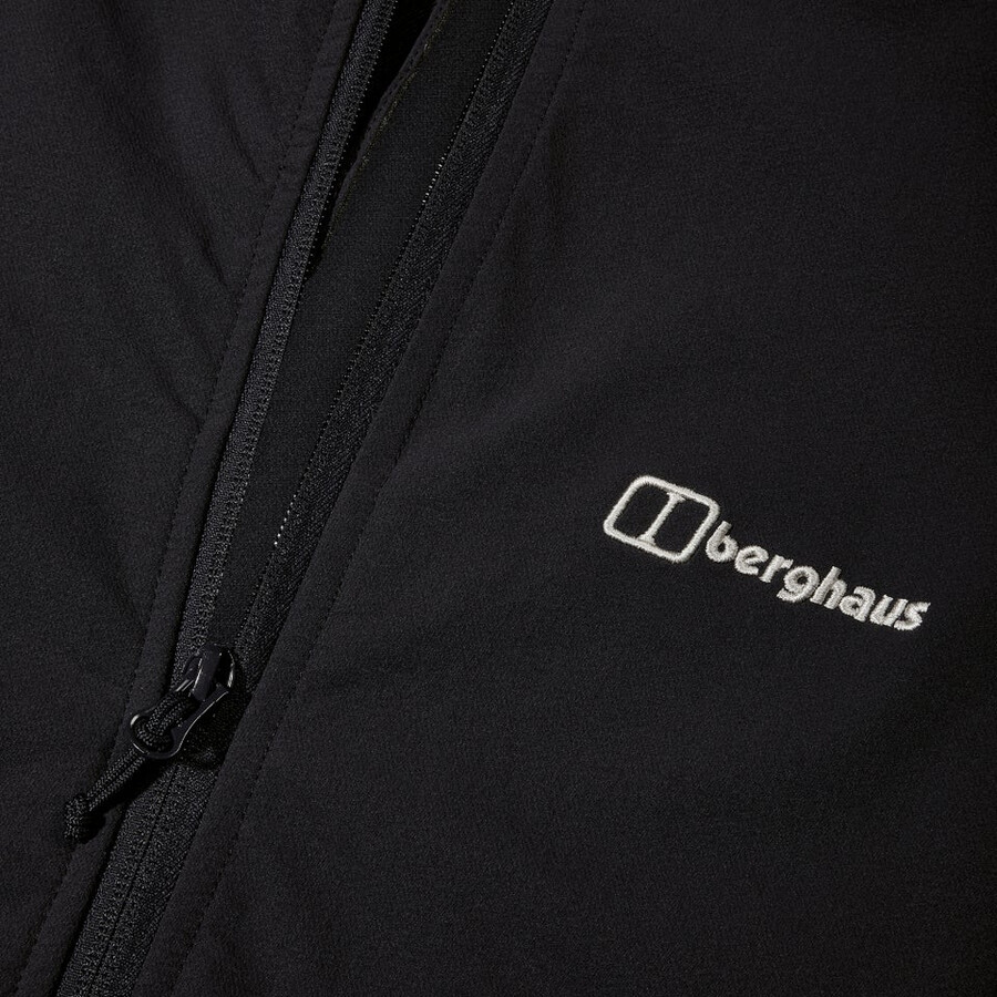 los hombres skelbo chaqueta - negro berghaus