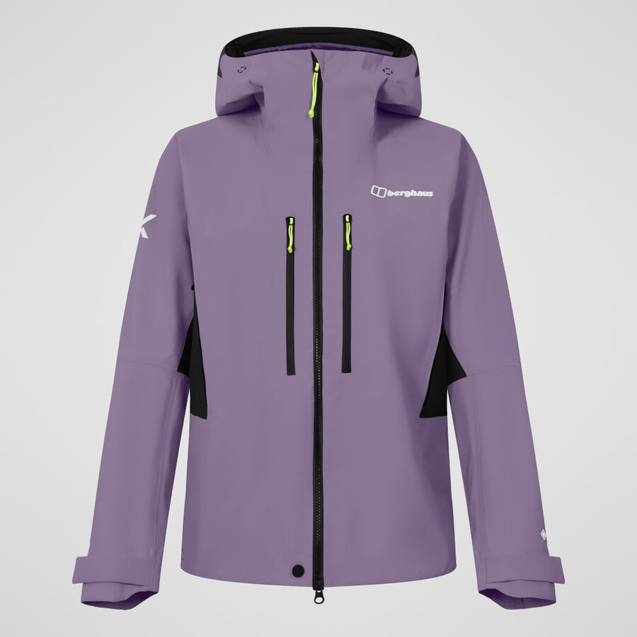 los hombres extrem vanguardia chaqueta de gore-tex - púrpura berghaus