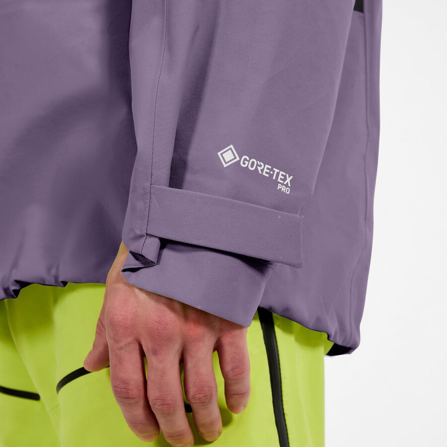 los hombres extrem vanguardia chaqueta de gore-tex - púrpura berghaus