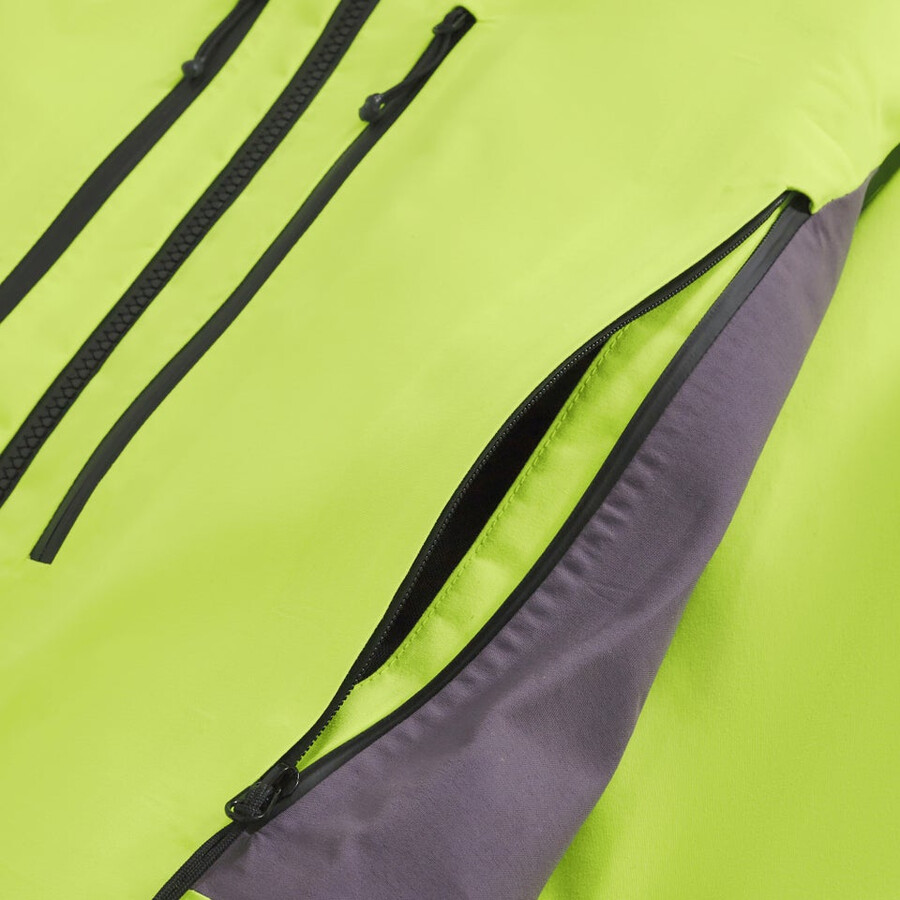 los hombres extrem vanguardia chaqueta de gore-tex - amarillopúrpura berghaus
