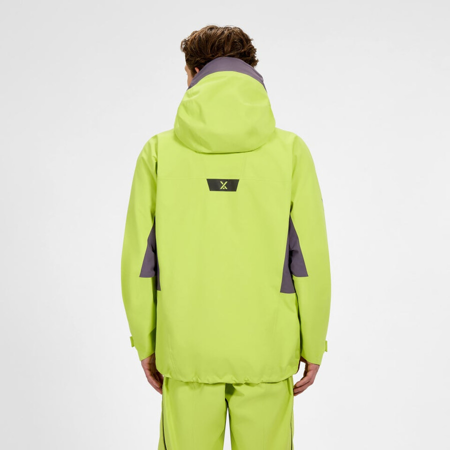 los hombres extrem vanguardia chaqueta de gore-tex - amarillopúrpura berghaus