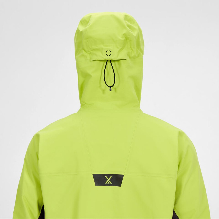 los hombres extrem vanguardia chaqueta de gore-tex - amarillopúrpura berghaus