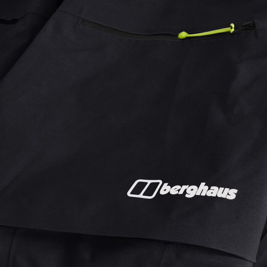 los hombres extrem vanguardia de gore-tex pantalones - negro berghaus