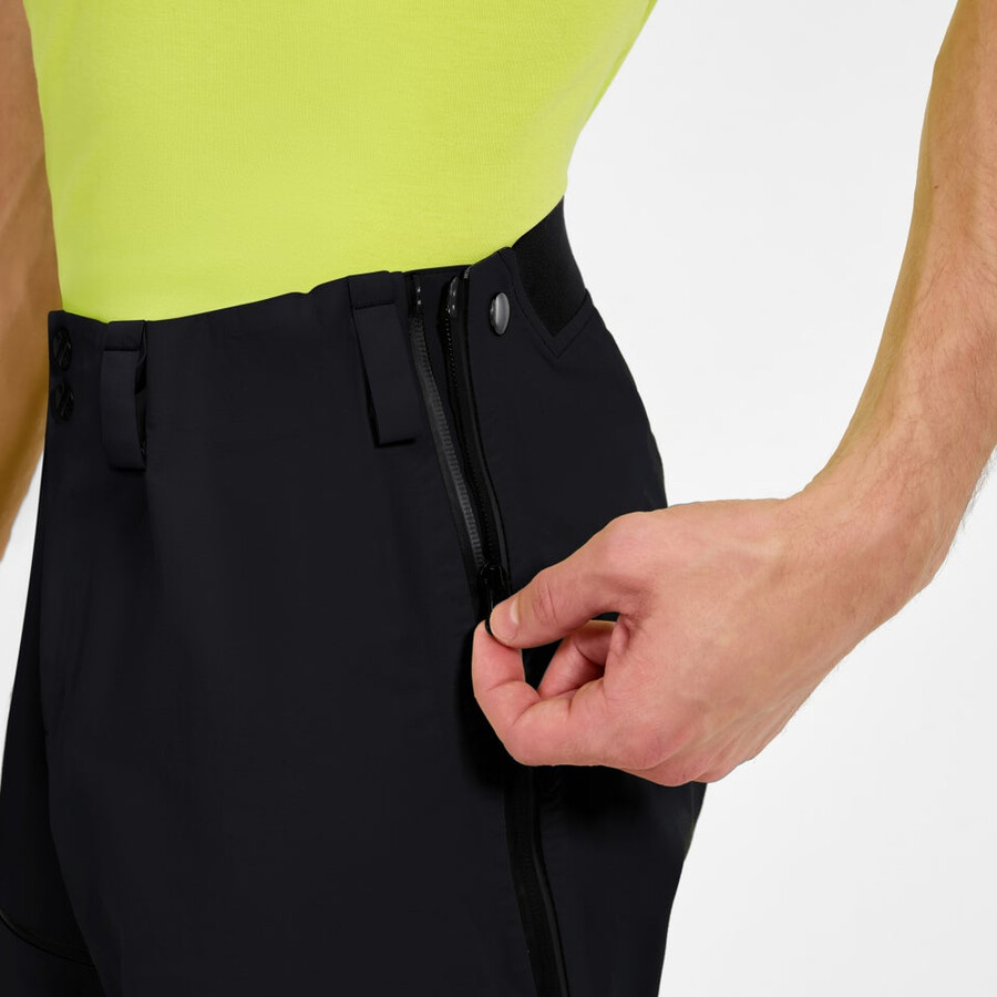 los hombres extrem vanguardia de gore-tex pantalones - negro berghaus