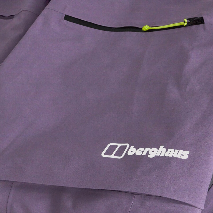 los hombres extrem vanguardia de gore-tex pantalones púrpura berghaus