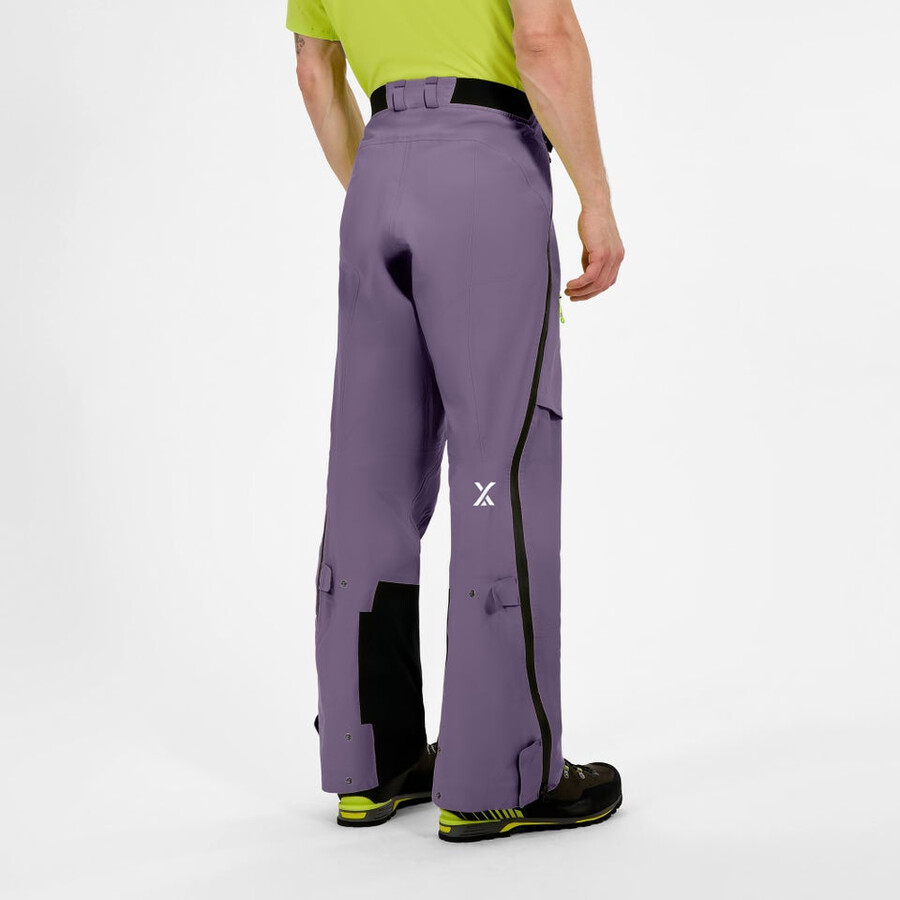 los hombres extrem vanguardia de gore-tex pantalones púrpura berghaus