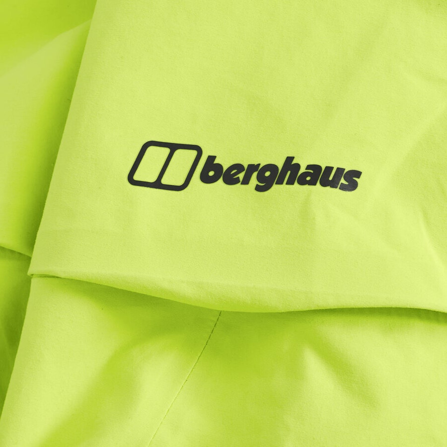 los hombres extrem vanguardia de gore-tex pantalón amarillo berghaus
