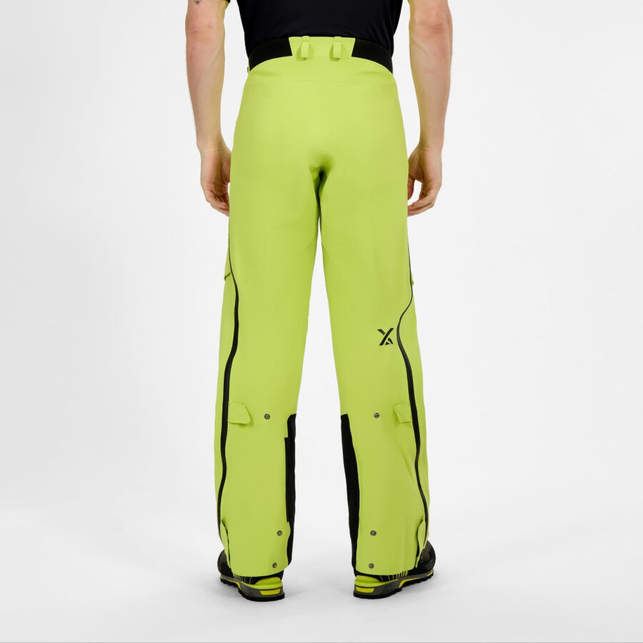 los hombres extrem vanguardia de gore-tex pantalón amarillo berghaus