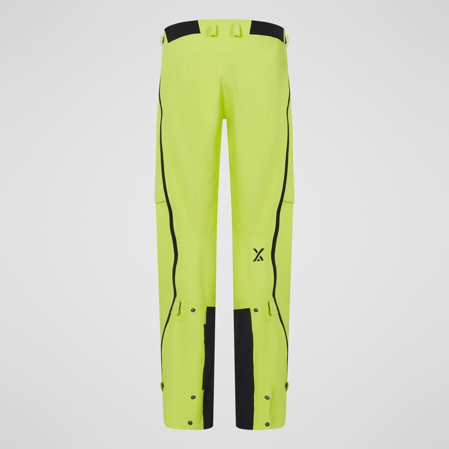 los hombres extrem vanguardia de gore-tex pantalón amarillo berghaus