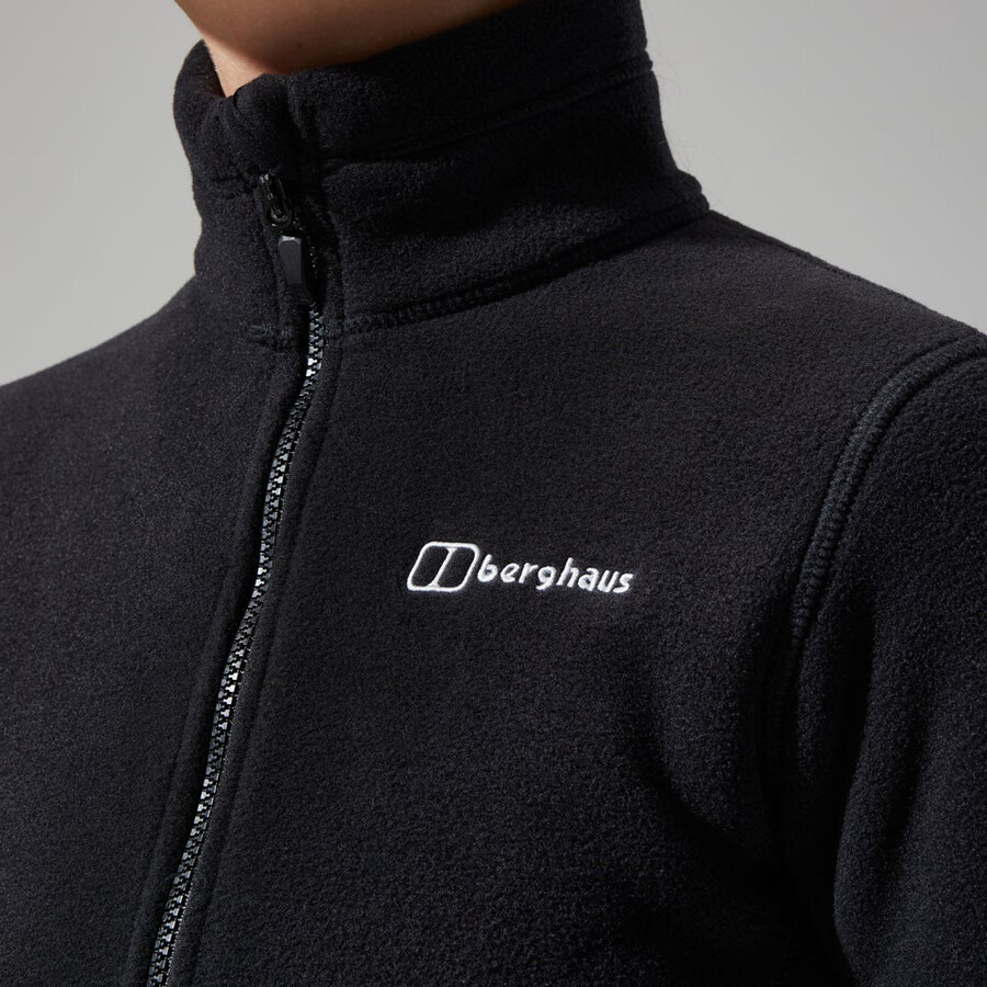 las mujeres del prisma de polartec interactivo de la chaqueta - negro berghaus
