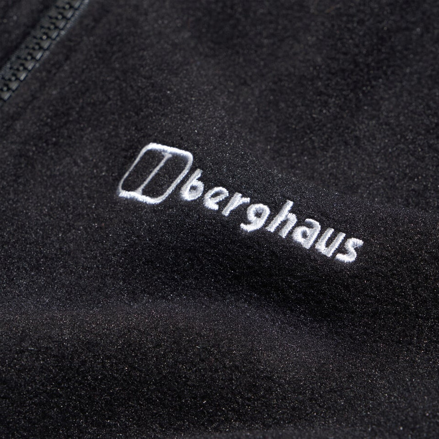 las mujeres del prisma de polartec interactivo de la chaqueta - negro berghaus