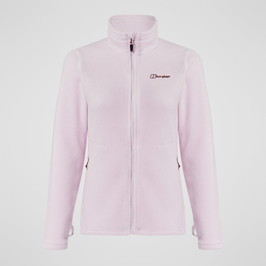 las mujeres del prisma interactivo polartec chaqueta de lana rosa berghaus