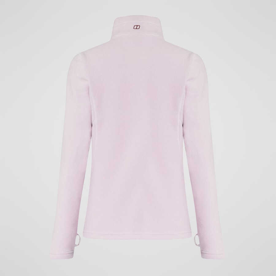 las mujeres del prisma interactivo polartec chaqueta de lana rosa berghaus