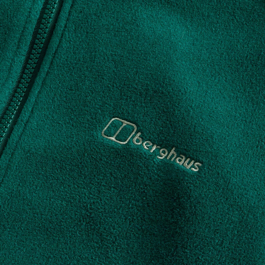 las mujeres del prisma interactivo polartec chaqueta de lana verde berghaus