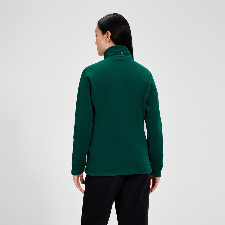 las mujeres del prisma interactivo polartec chaqueta de lana verde berghaus