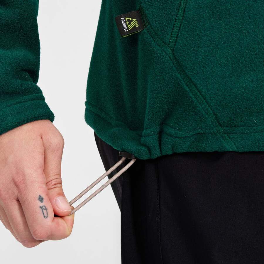 las mujeres del prisma interactivo polartec chaqueta de lana verde berghaus
