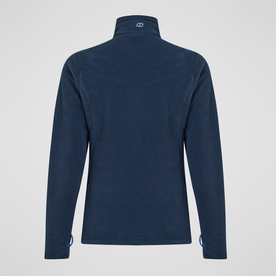 las mujeres del prisma de polartec interactivo de la chaqueta - azul oscuro berghaus
