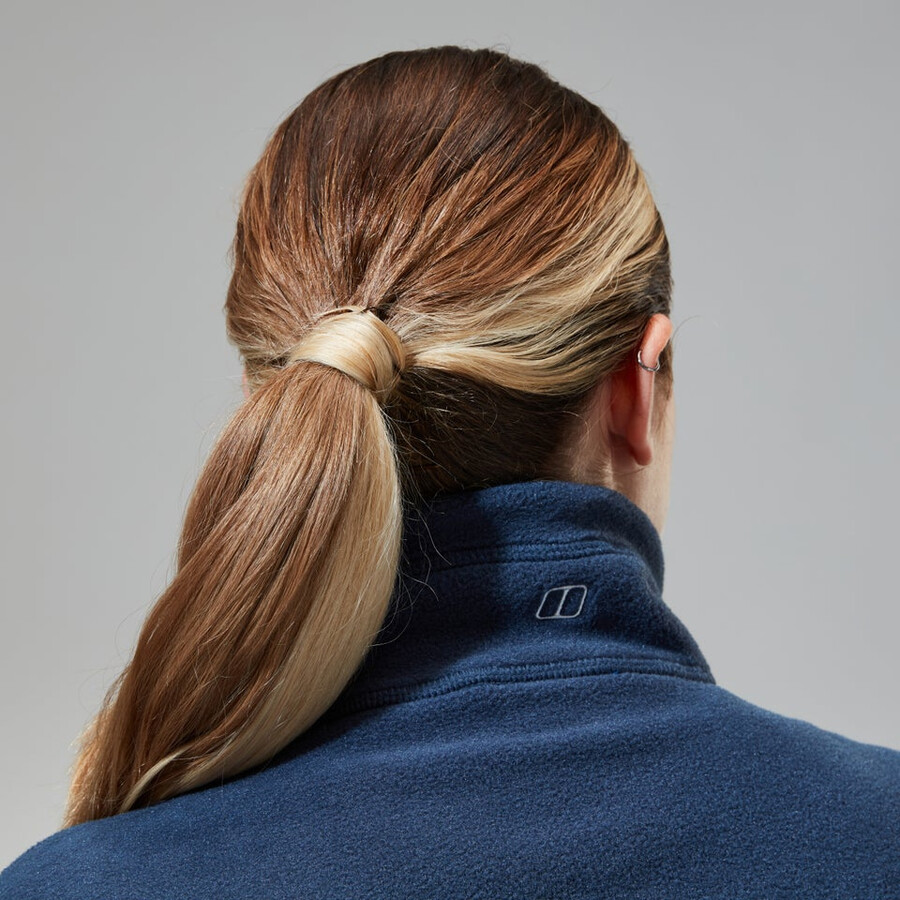 las mujeres del prisma de polartec interactivo de la chaqueta - azul oscuro berghaus