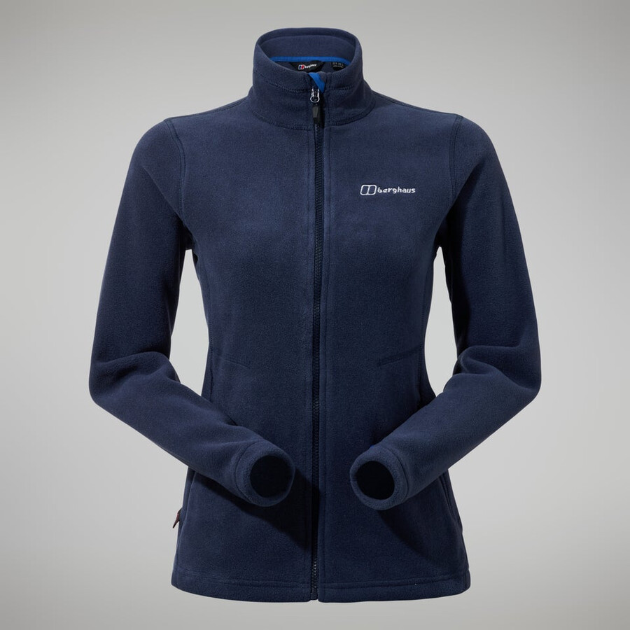 las mujeres del prisma de polartec interactivo de la chaqueta - azul oscuro berghaus