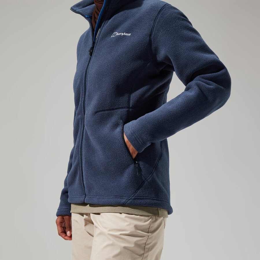 las mujeres del prisma de polartec interactivo de la chaqueta - azul oscuro berghaus