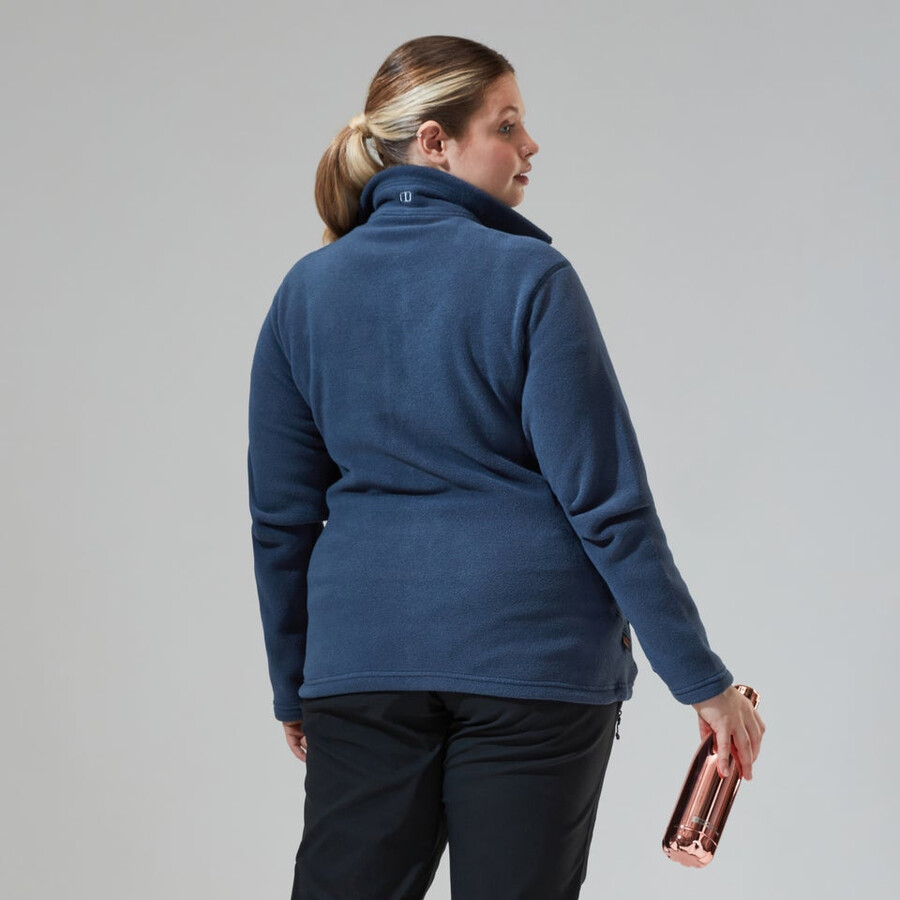 las mujeres del prisma de polartec interactivo de la chaqueta - azul oscuro berghaus
