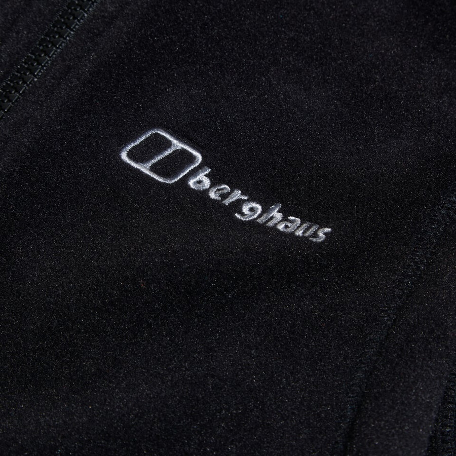 las mujeres del prisma de polartec interactivo chaleco - negro berghaus