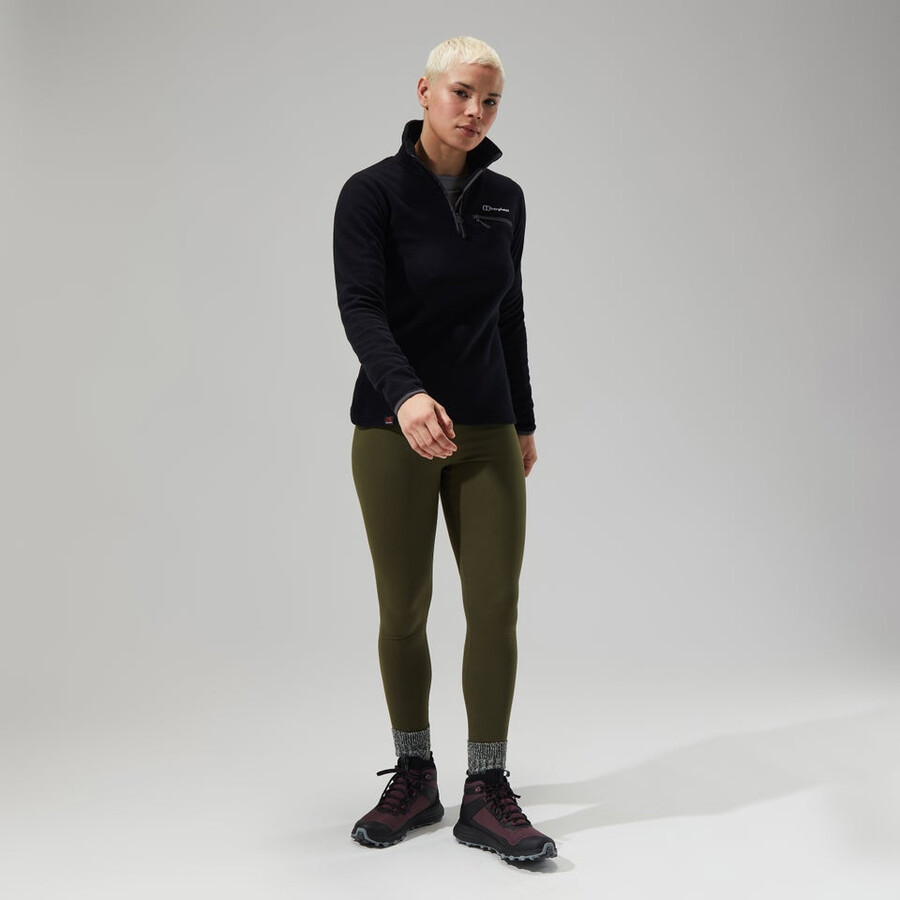 las mujeres del prisma 2.0 micro media cremallera - negronegro berghaus