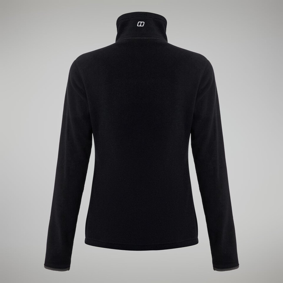 las mujeres del prisma 2.0 micro media cremallera - negronegro berghaus