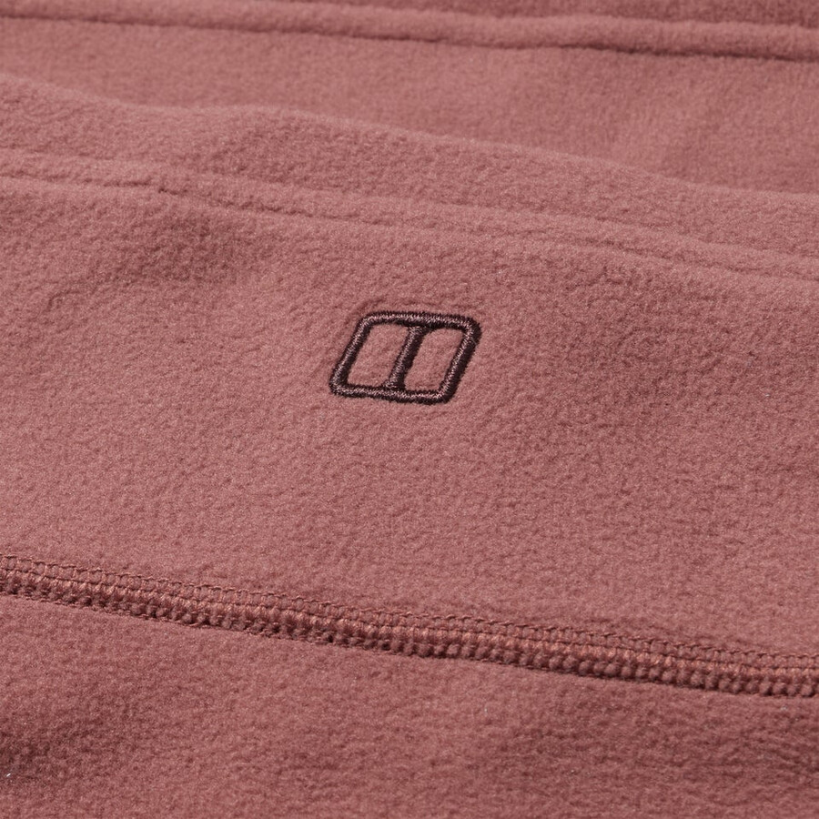 las mujeres del prisma 2.0 micro mitad zip polar polartec - rojo berghaus