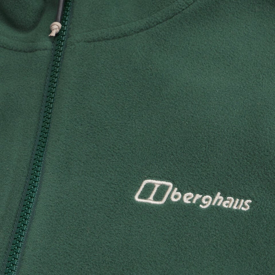 las mujeres del prisma 2.0 micro full zip polar polartec - verde berghaus