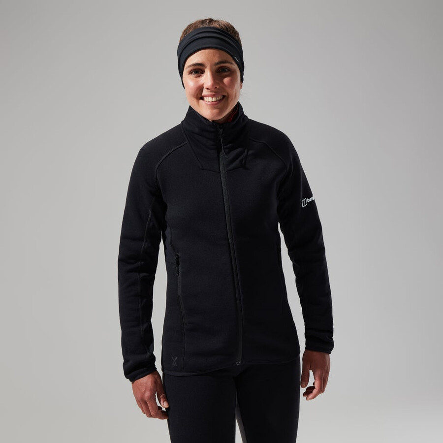 las mujeres del mtn buscador de san chaqueta - negro berghaus