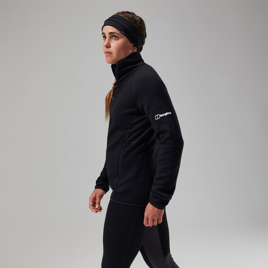 las mujeres del mtn buscador de san chaqueta - negro berghaus